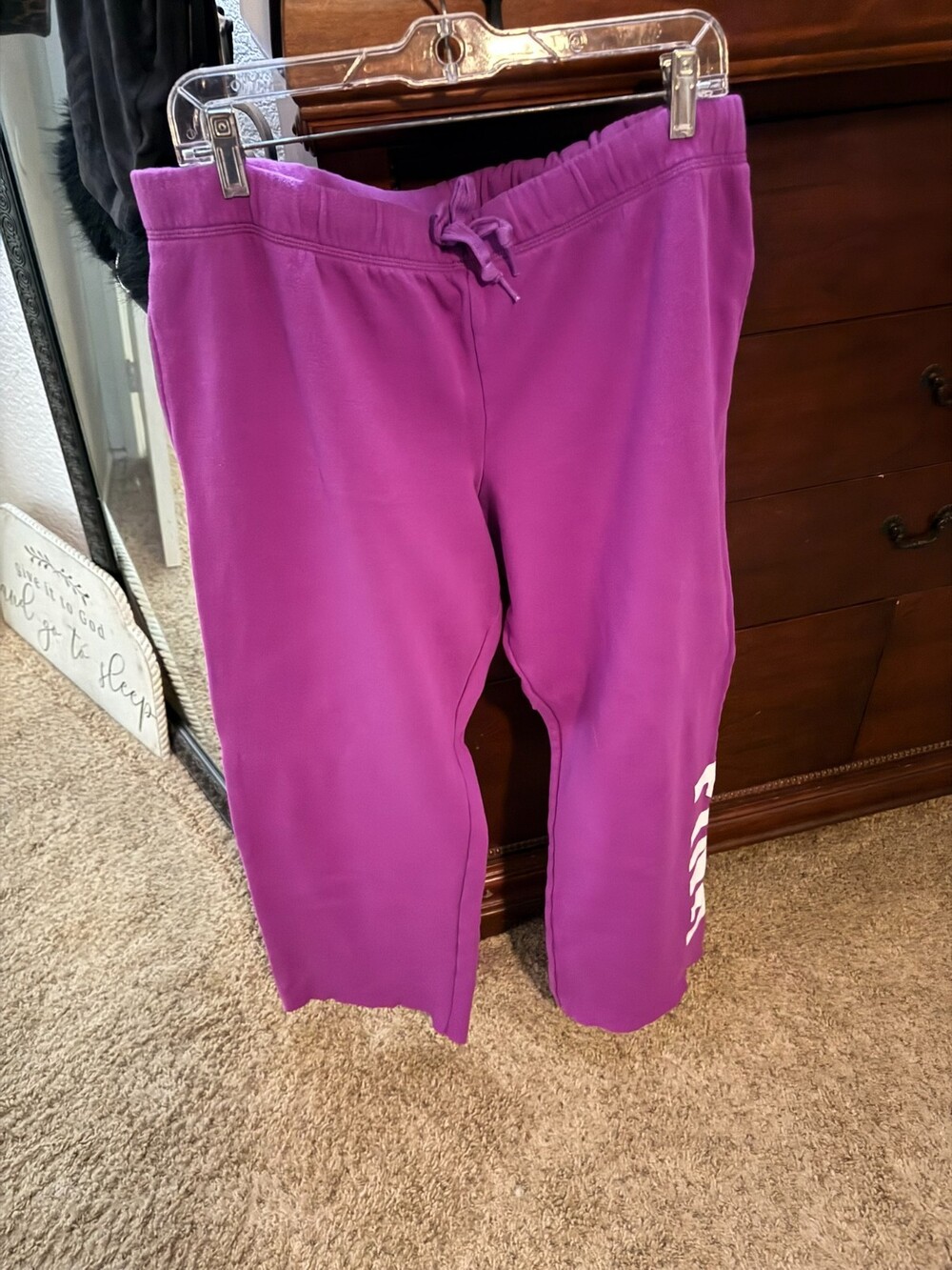 pink boyfriend sweatpants
